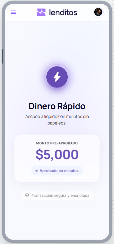 Formulario de Financiación Lenditas